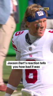 Prayers up for Skattebo#nfl #newyorkgiants #philadelphiaeagles