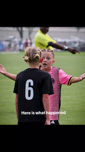 Don't be a dirty player. #youthsoccer #soccertiktok #soccer #girlsso...