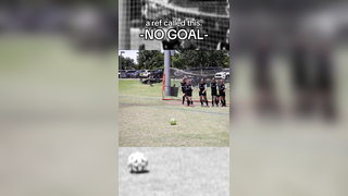 Don’t blame the refs. The ref: #futbolfemenino #futbol #youthsoccer #...