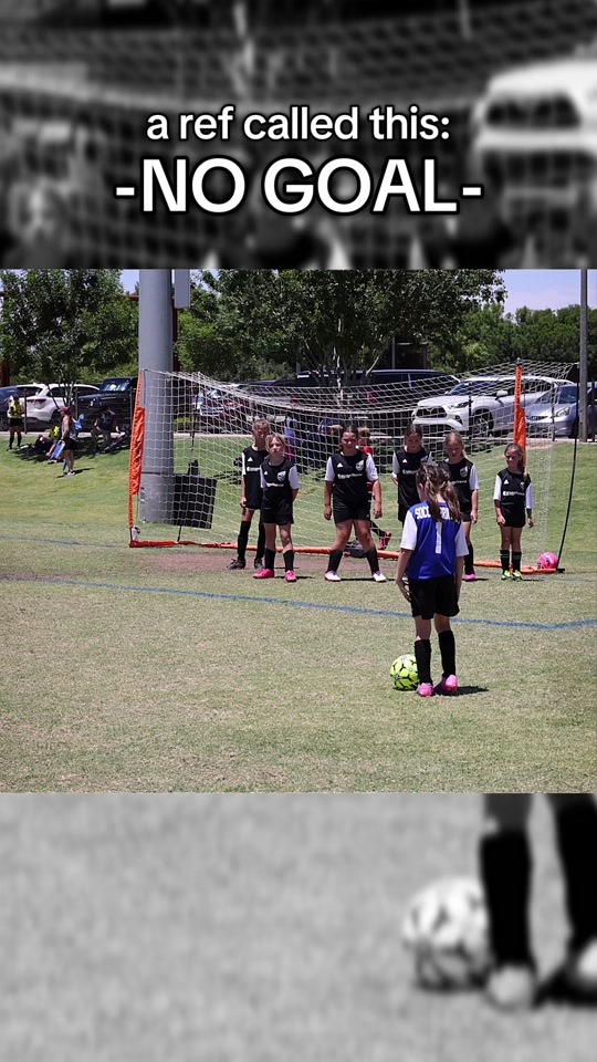 Don’t blame the refs. The ref: #futbolfemenino #futbol #youthsoccer #...