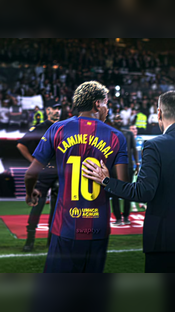 Yamal stay humble #realmadrid #bellingham #lamineyamal #barcelona #v...