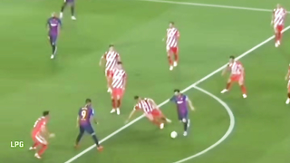 Messi dribbling is just unstoppable #messi #footballtiktok #viral...