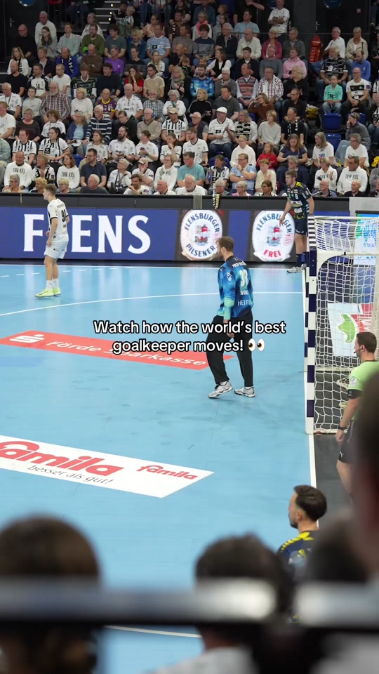 Goalkeeping perfection by Andi Wolff @THW Kiel #daikinhbl #hbl #ha...