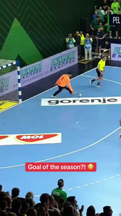 They hacked the code 🫣 #håndbold #handball #ehfcl #clm #golazo