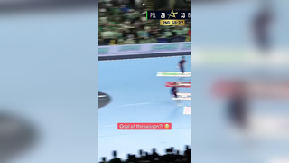 They hacked the code ? #håndbold #handball #ehfcl #clm #golazo
