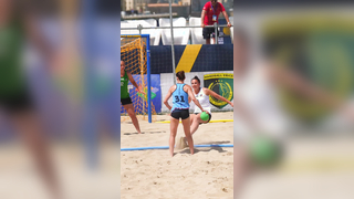 She came to say goodbye #handball #ebtfinals #beachhandball #ehf