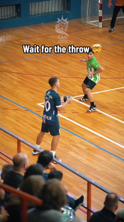 That fake was tough ‍ (via ffaussolazzo/IG) #handball #fake #throw ...