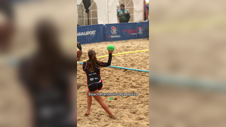 Joga muito ??‍ #handball #håndbold #beachhandball #ehf