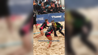 Joga muito ??‍ #handball #håndbold #beachhandball #ehf