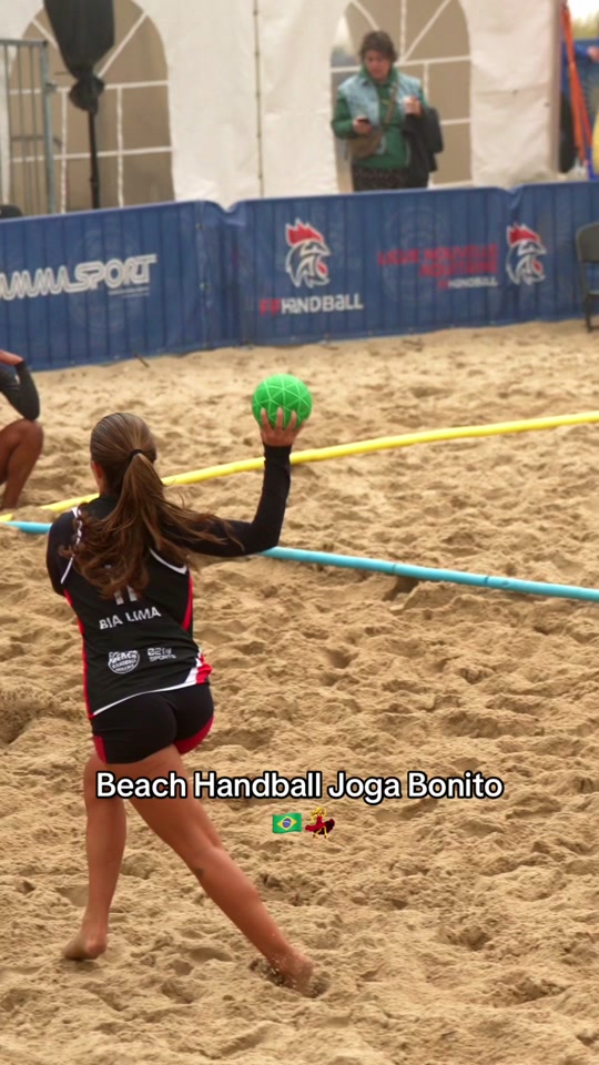 Joga muito 🇧🇷‍ #handball #håndbold #beachhandball #ehf