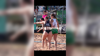 Beach Handball #fyp #sportwoman #athletics #woman #gym #beauty #bea...