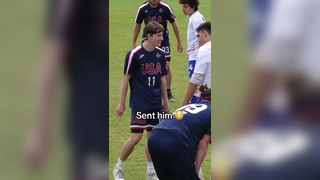 That cut was wicked (via @Ultiworld) #ultimate #frisbee #speed