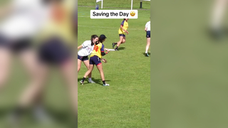 That was a close one (via @Ultiworld) #frisbee #sports #catch #divi...