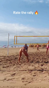 Rally alert @Rayaa #volleyball #beachvolleyball #beachvolley #vol...
