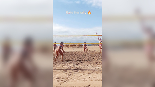 Rally alert @Rayaa #volleyball #beachvolleyball #beachvolley #vol...