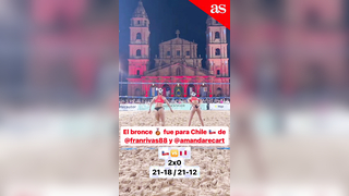 ¡GIGANTES! ?? Francisca Rivas y Amanda Recart lograron medalla de br...