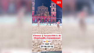 ¡GIGANTES! ?? Francisca Rivas y Amanda Recart lograron medalla de br...