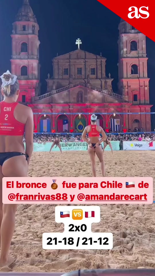 ¡GIGANTES! 🇨🇱 Francisca Rivas y Amanda Recart lograron medalla de br...