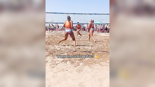 @Rayaa played some beach volleyball yesterday #volleyball #beachvo...