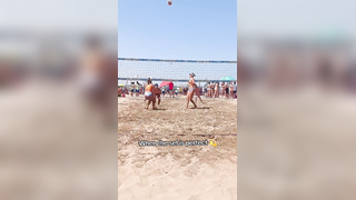 @Rayaa played some beach volleyball yesterday #volleyball #beachvo...