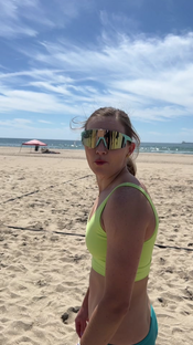 We’re beach volleyball players, OF COURSE we can’t live without our s...