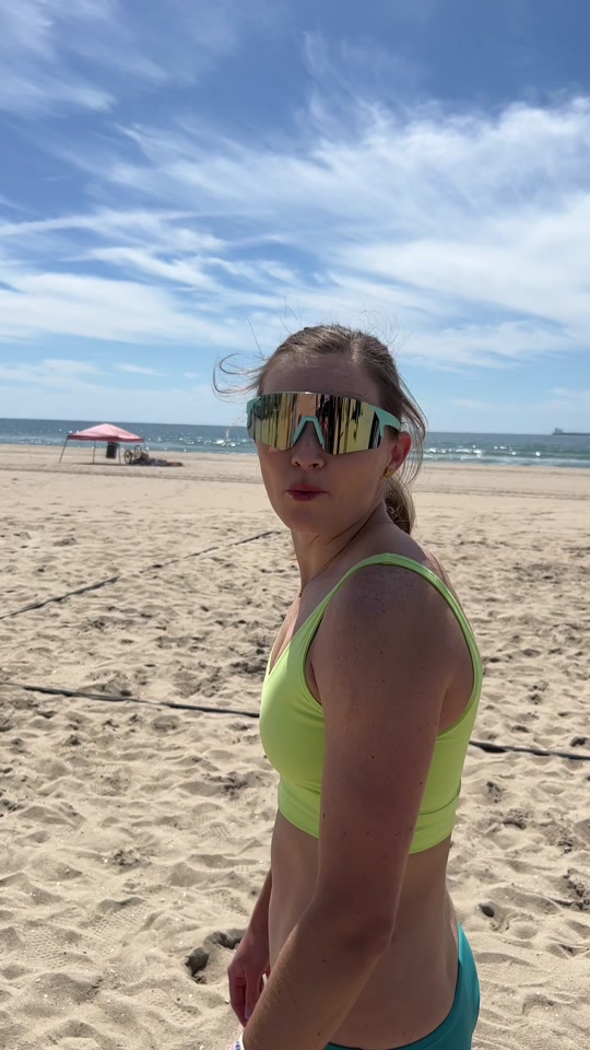 We’re beach volleyball players, OF COURSE we can’t live without our s...