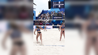 Nice try #volleyballworld #beachvolley #vball #volleyballgame