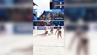 Nice try #volleyballworld #beachvolley #vball #volleyballgame