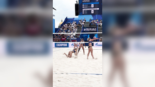 Nice try #volleyballworld #beachvolley #vball #volleyballgame