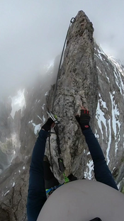 Bro, is this safe? #konigsjodler #viaferrata #ferrata #kletterstei...