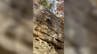 full flash send on Annie the Annihilator 5.10C on the Indy Wall in Re...