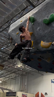 i prefer this over a static route #climbing #climbtok #climbingtikto...