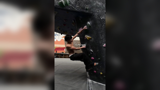 i prefer this over a static route #climbing #climbtok #climbingtikto...