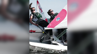 College sailing boats go brrrr (making college nattys content for @US...