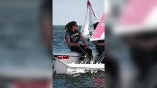 College sailing boats go brrrr (making college nattys content for @US...