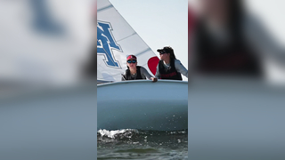 College sailing boats go brrrr (making college nattys content for @US...