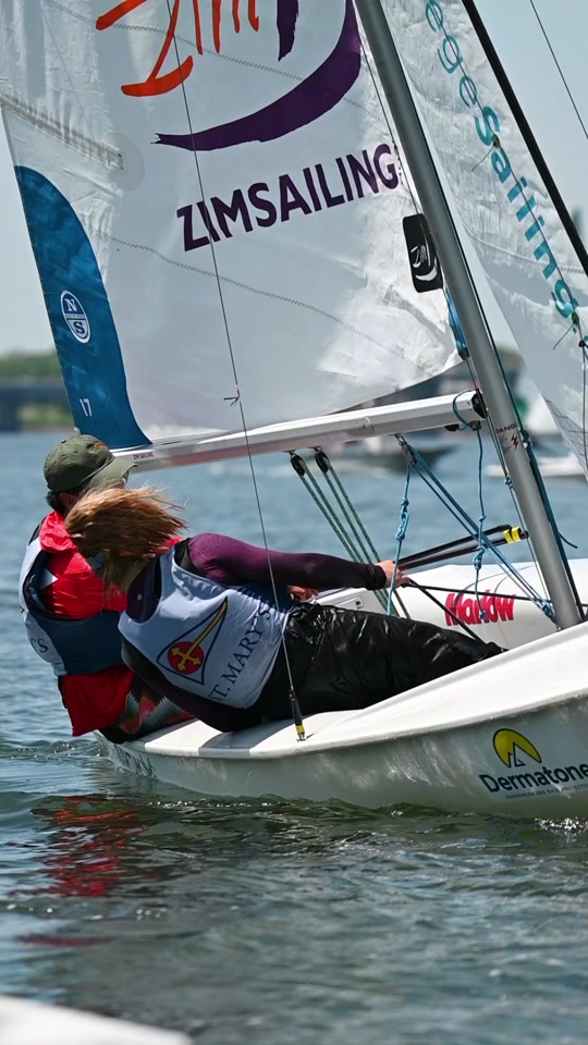 College sailing boats go brrrr (making college nattys content for @US...