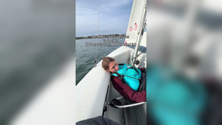 Anything but locking in #sailing #watersports #sail #viral #reels #...