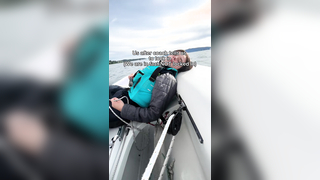 Anything but locking in #sailing #watersports #sail #viral #reels #...