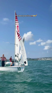 With the best team #uhmanoa #hawaiisailing #gobows #uhathletics #s...