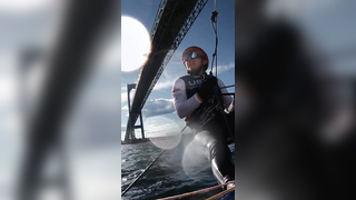 Nacra 17 training ahead of the World Championships ?? #olympics #sai...