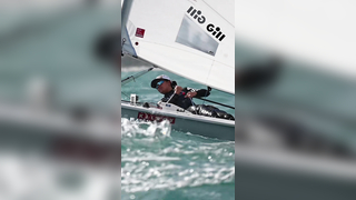 Down for the ride #sailing #miami #olympicsailing #teamusa #lasersa...