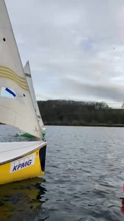 UoN team putting in the *work* #sailtok #fireflysailing #teamracing #...