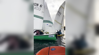 UoN team putting in the *work* #sailtok #fireflysailing #teamracing #...