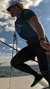 Only their 4th day sailing together… ever #sailing #olympicsailing ...