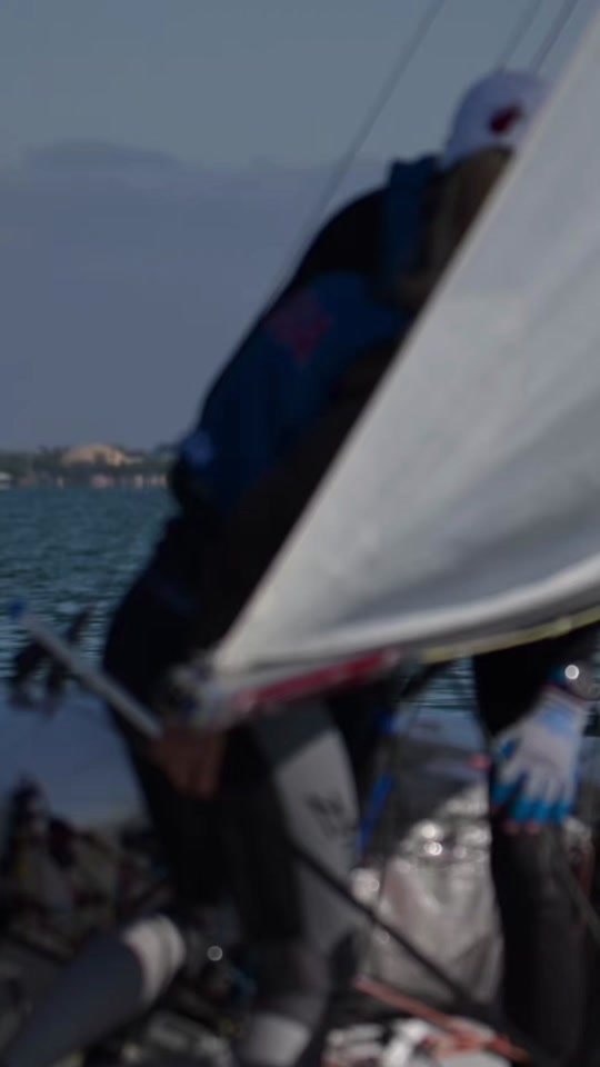 Roll tacks with Tokyo 2020 Olympian @Nikki Noodle #miami #sailing #...