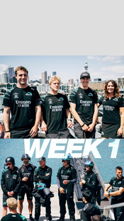 Back to training: The new sailing team members hit the water for thei...