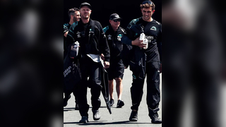 Back to training: The new sailing team members hit the water for thei...