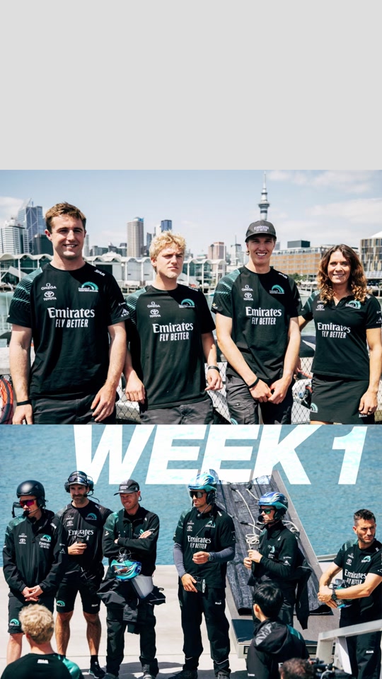 Back to training: The new sailing team members hit the water for thei...