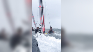 This is not a sit-back-and-relax operation #sailing #29er #miami #y...